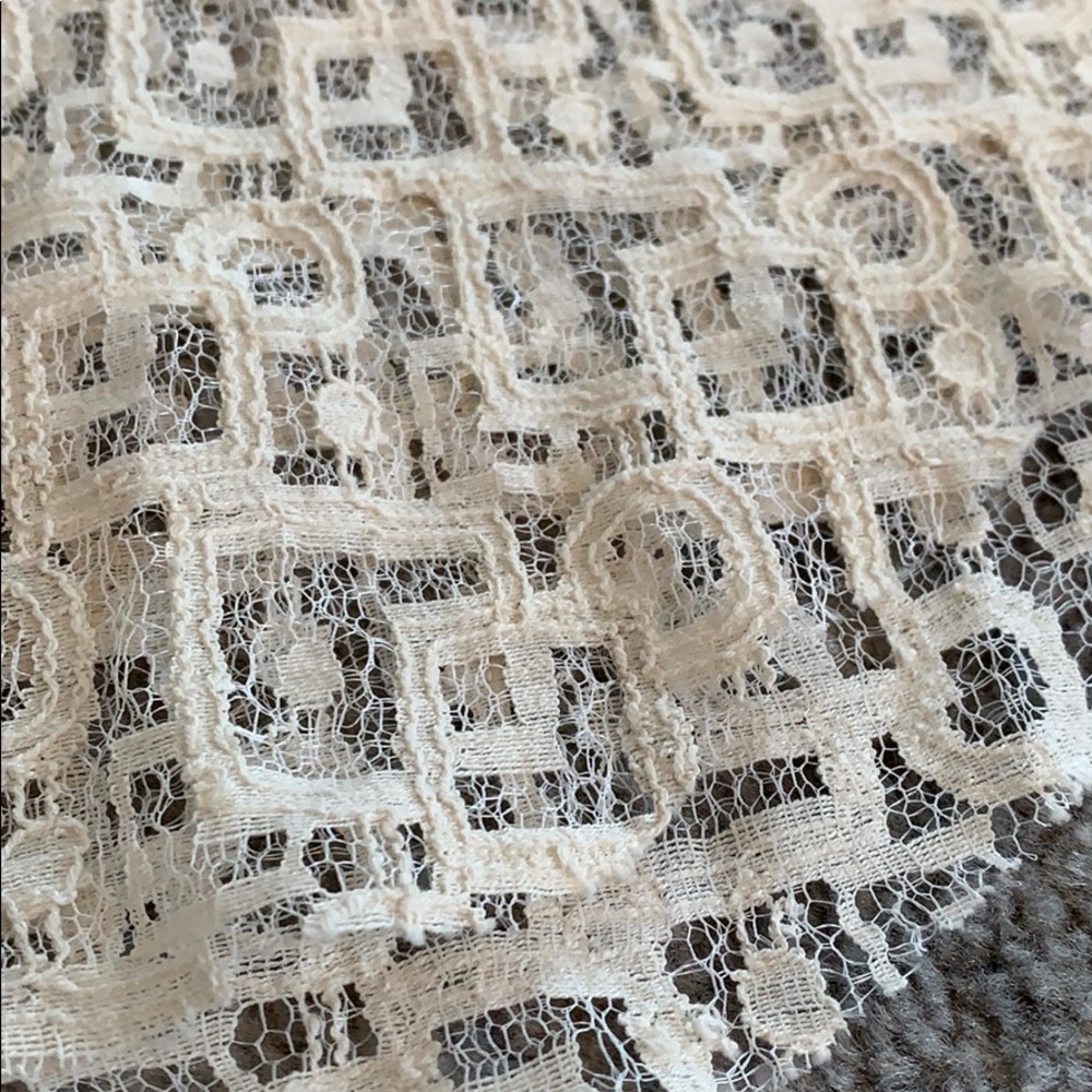 Patterson J. Kincaid cream crochet top - Picture 11 of 11